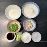 ингредиенты для приготовления баоцзы (баопао) со свининой