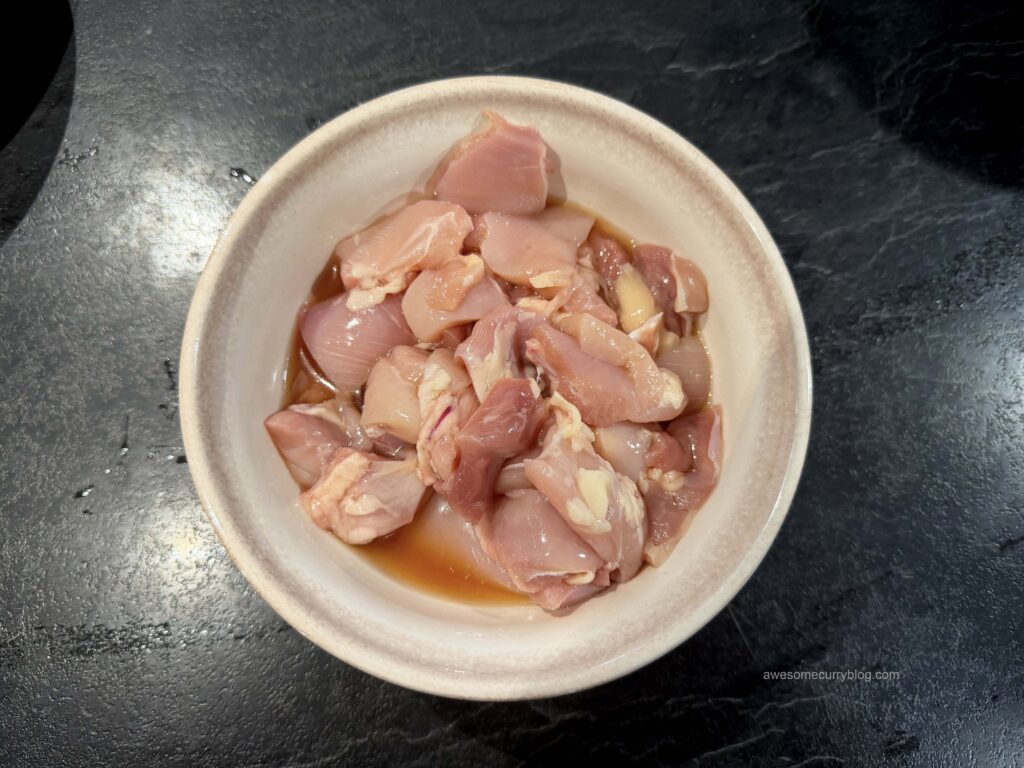 замариновать курицу в саке