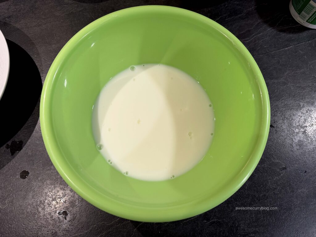 смешать ингредиенты для замачивания