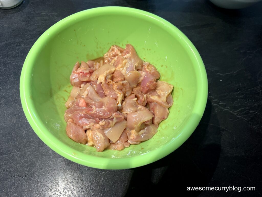 замариновать курицу с ингредиентыми для маринада